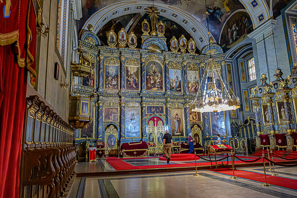 Church near the fort, a wedding just ended 1786