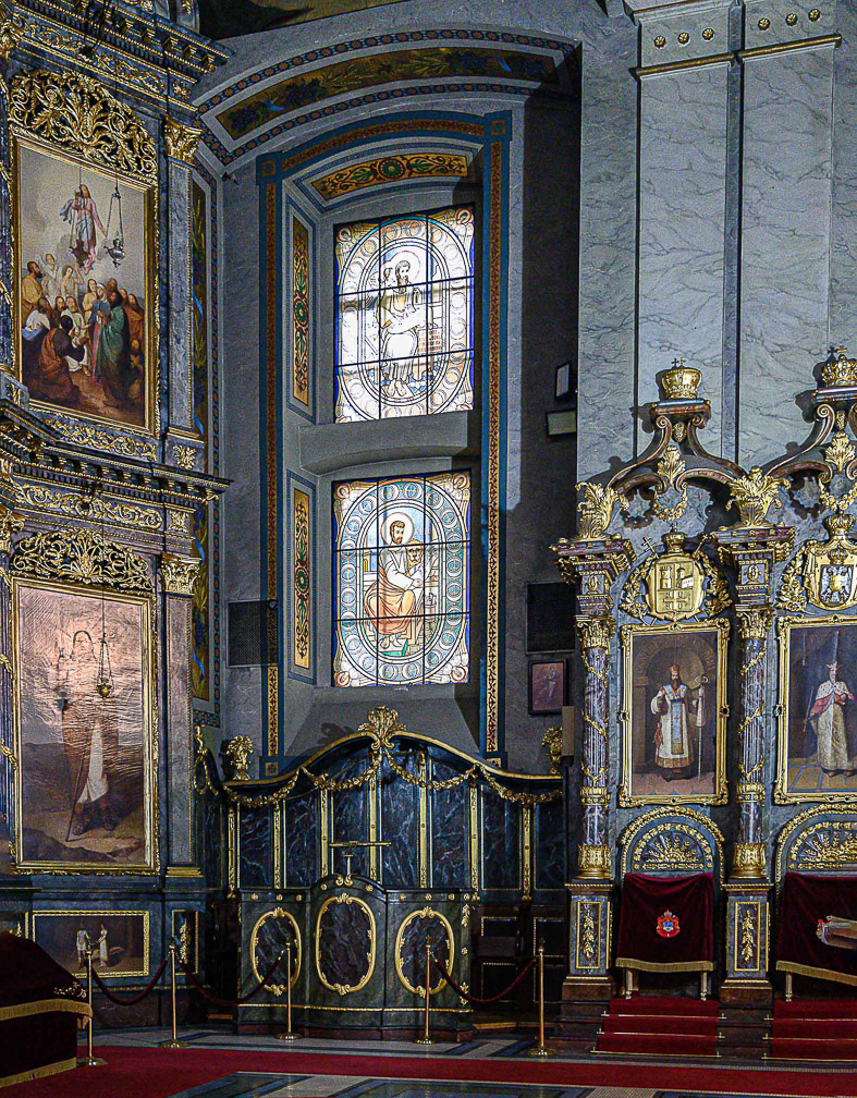 Church near the fort, a wedding just ended 1789