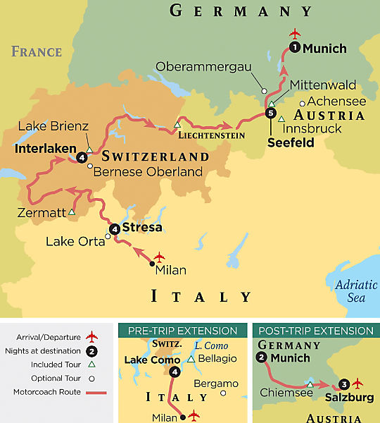 Grand Circle Romantic Villages of Alpine Europe